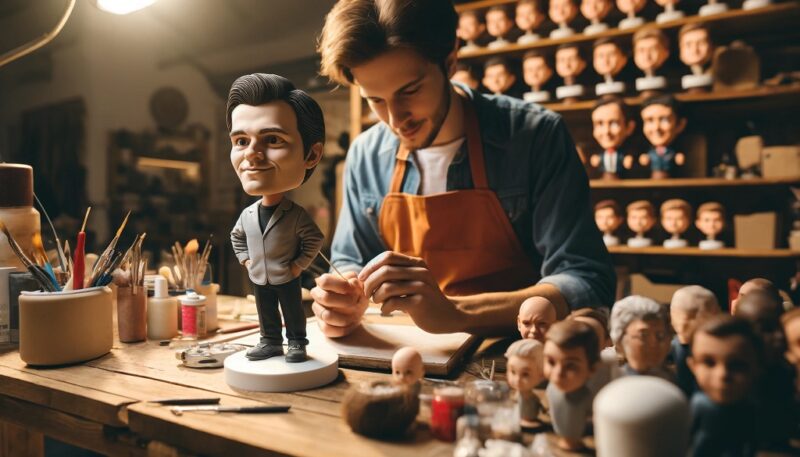 bobble head personalizat